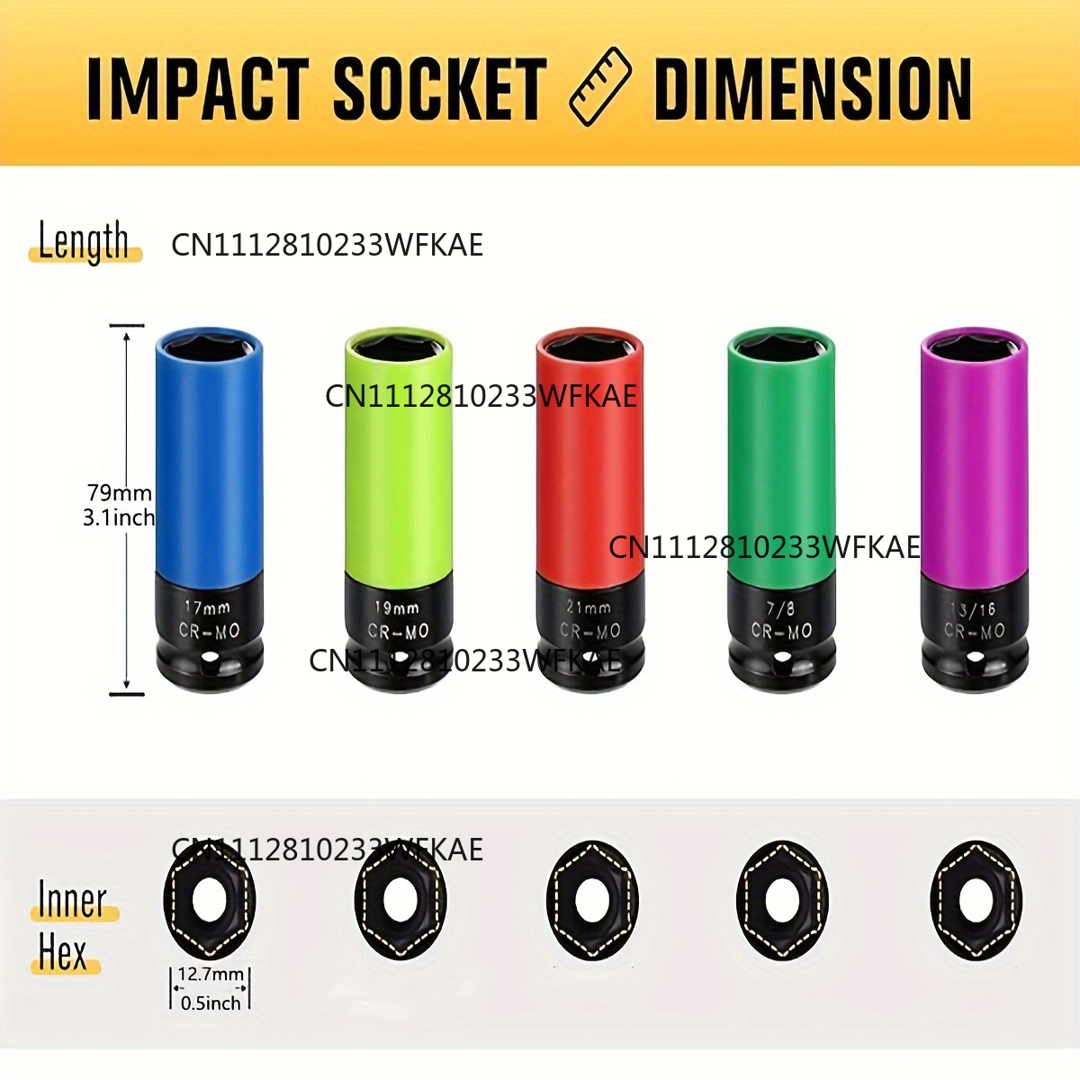 1/2- Inch Drive Wheel Protecto - đánh giá và giá Impact Socket Thin Wall Deep Metric Set