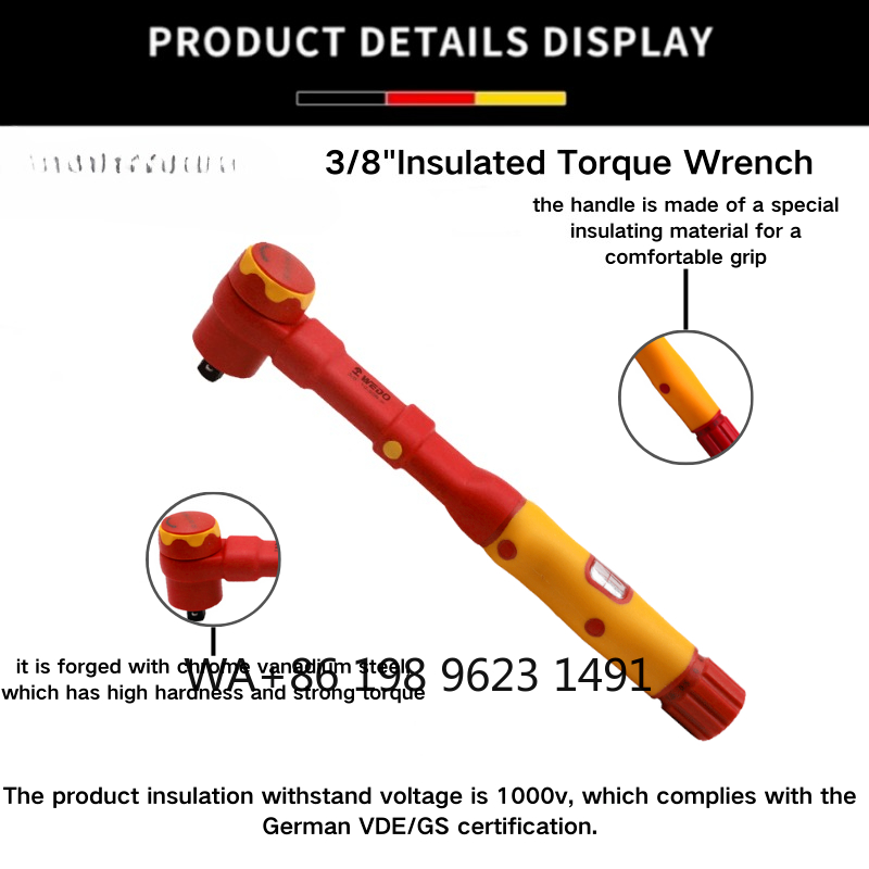 1000V Insulated Torque Wrench, - đánh giá và giá Insulated Torque Wrench 1000V Vde Electric