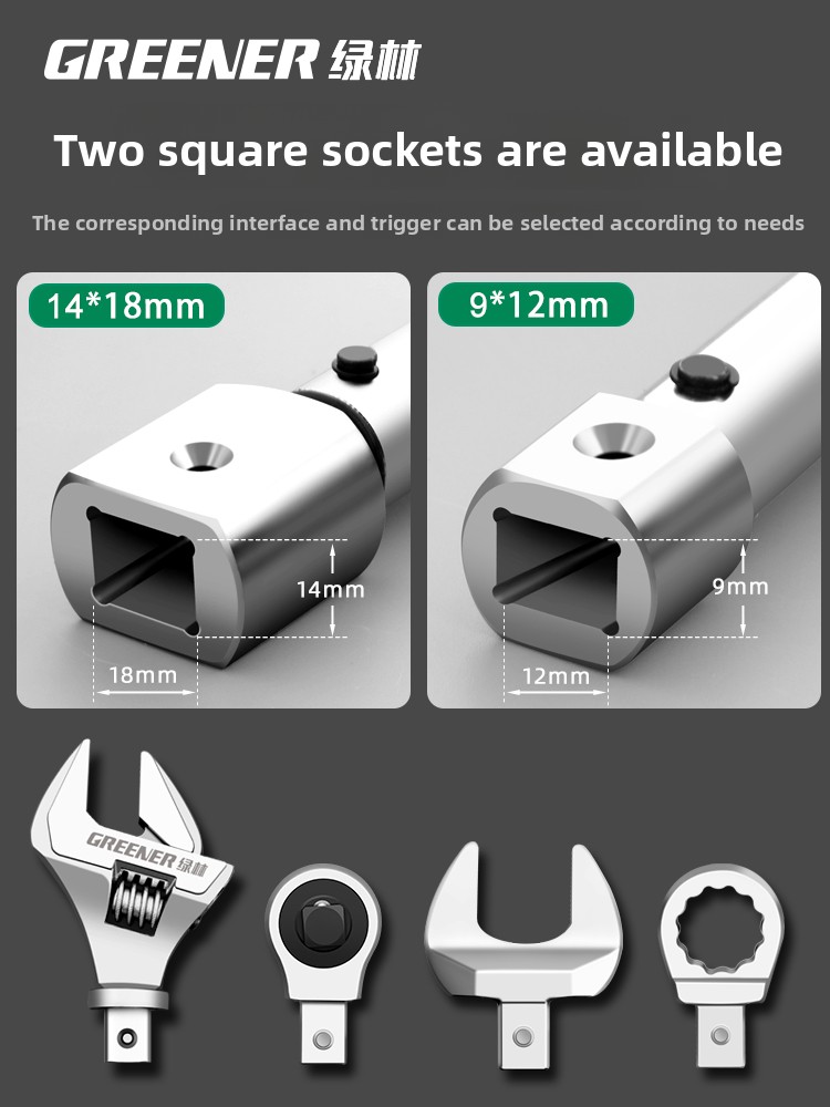 Open-end Torque Wrench High-pr - đánh giá và giá Interchangeable Head Torque Wrench Open