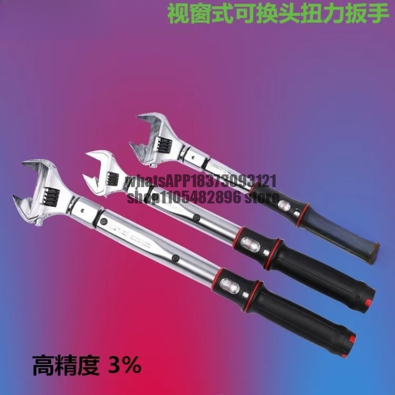 interchangeable adjustable hea - đánh giá và giá Interchangeable Head Torque Wrench Open