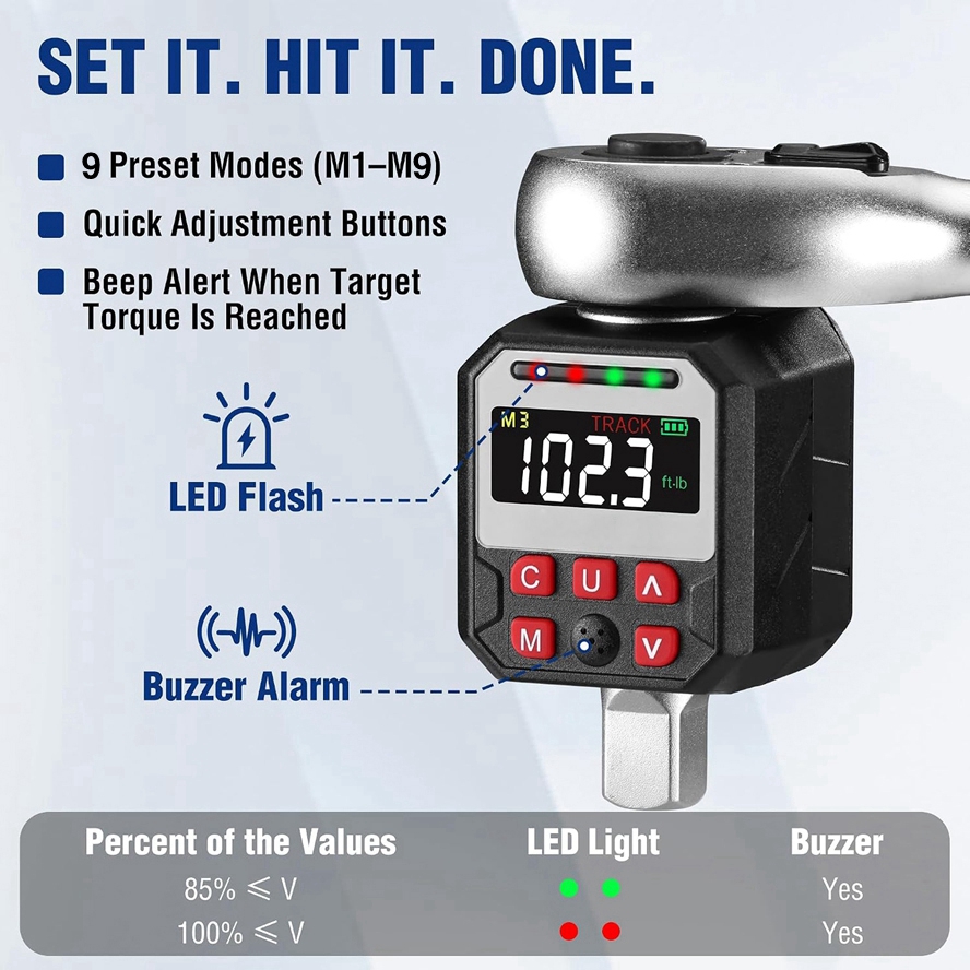 Digital Torque Adapter 1/2