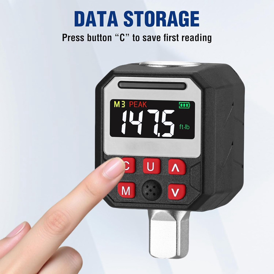 Digital Torque Adapter 1/2