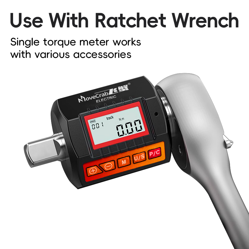 MoveCrab Digital Torque Adapte - đánh giá và giá Electronic Torque Adapter 3/8 1/2 Digital