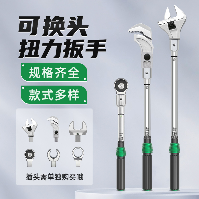 Interchangeable Head Torque Wr - đánh giá và giá Interchangeable Head Torque Wrench Open