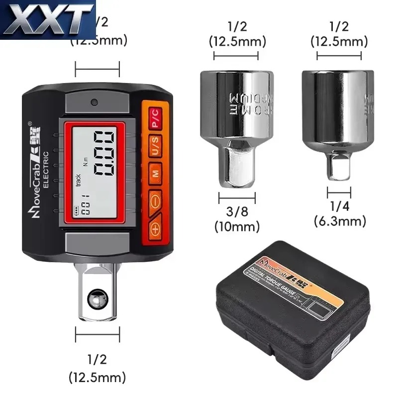 XXT MoveCrab Digital Torque Ad - đánh giá và giá Electronic Torque Adapter 3/8 1/2 Digital
