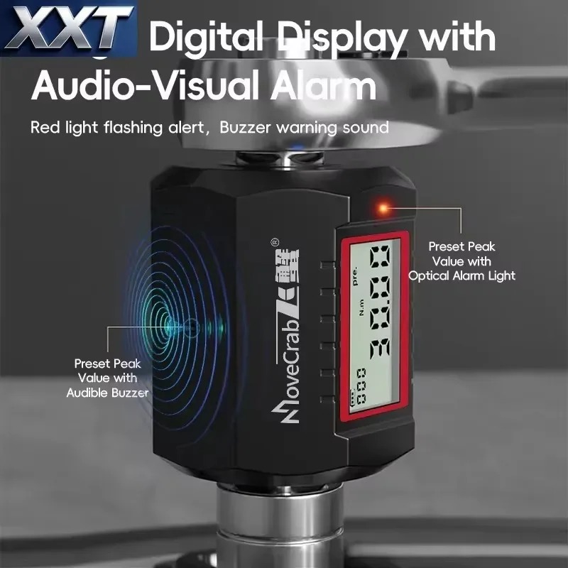 XXT MoveCrab Digital Torque Ad - đánh giá và giá Electronic Torque Adapter 3/8 1/2 Digital