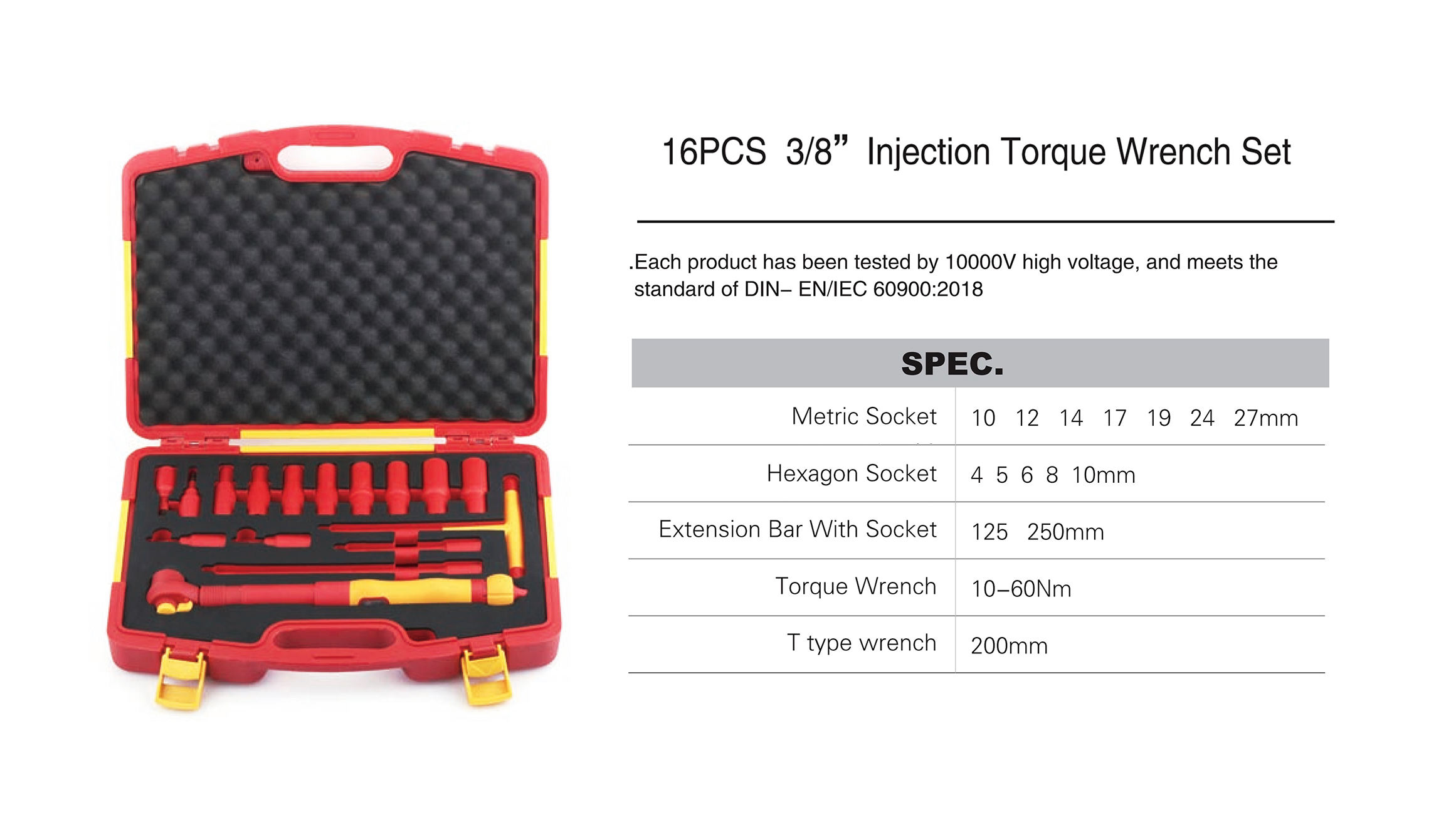 16pcs Insulated Tool VDE Torqu - đánh giá và giá Insulated Torque Wrench 1000V Vde Electric
