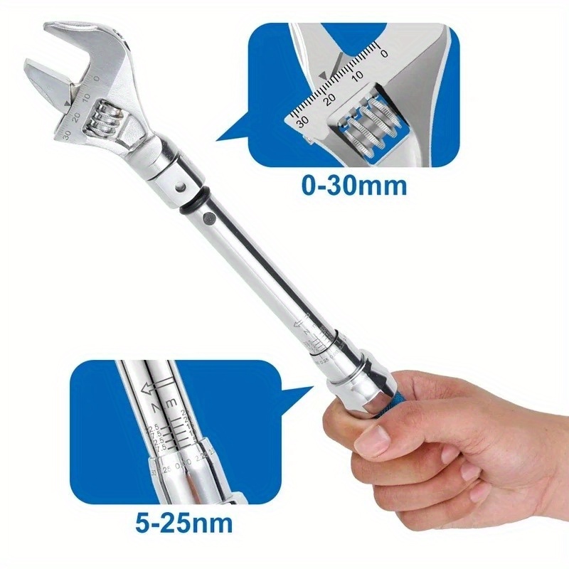 1Pc Adjustable Bike Torque Wre - đánh giá và giá Interchangeable Head Torque Wrench Open