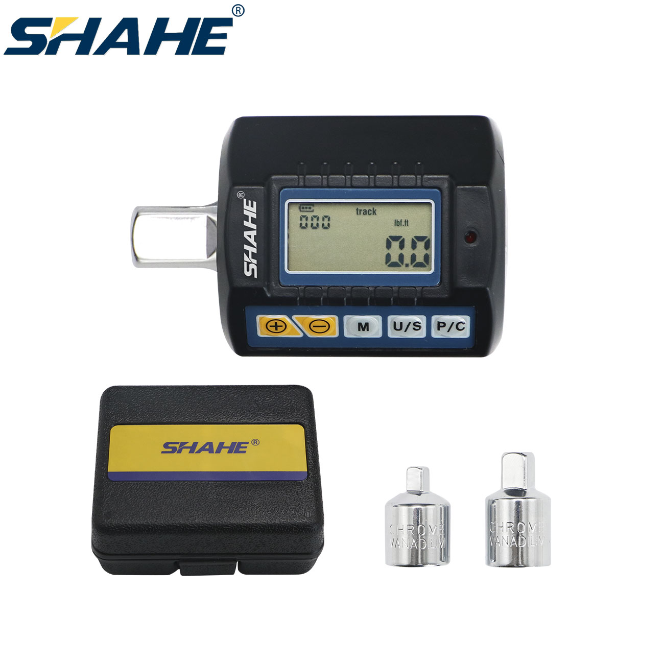 SHAHE Digital Torque Adapter 1 - đánh giá và giá Electronic Torque Adapter 3/8 1/2 Digital