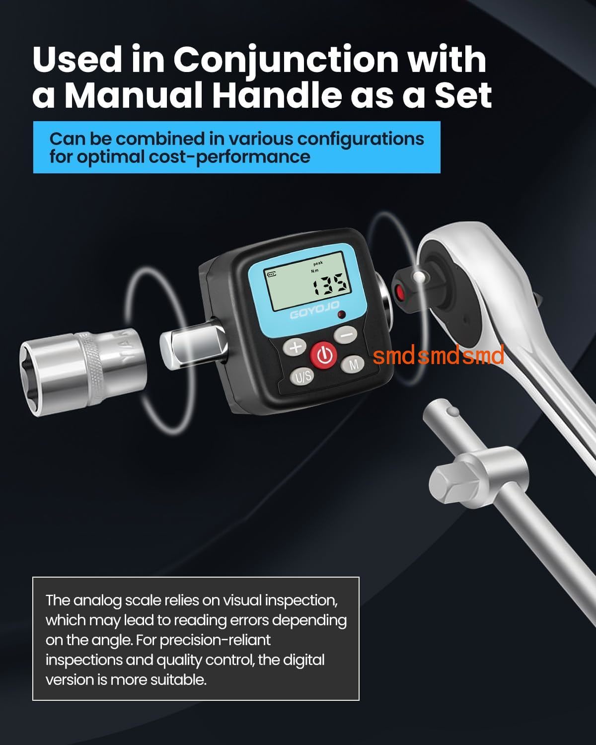 Digital Torque Wrench Adapter, - đánh giá và giá Electronic Torque Adapter 3/8 1/2 Digital