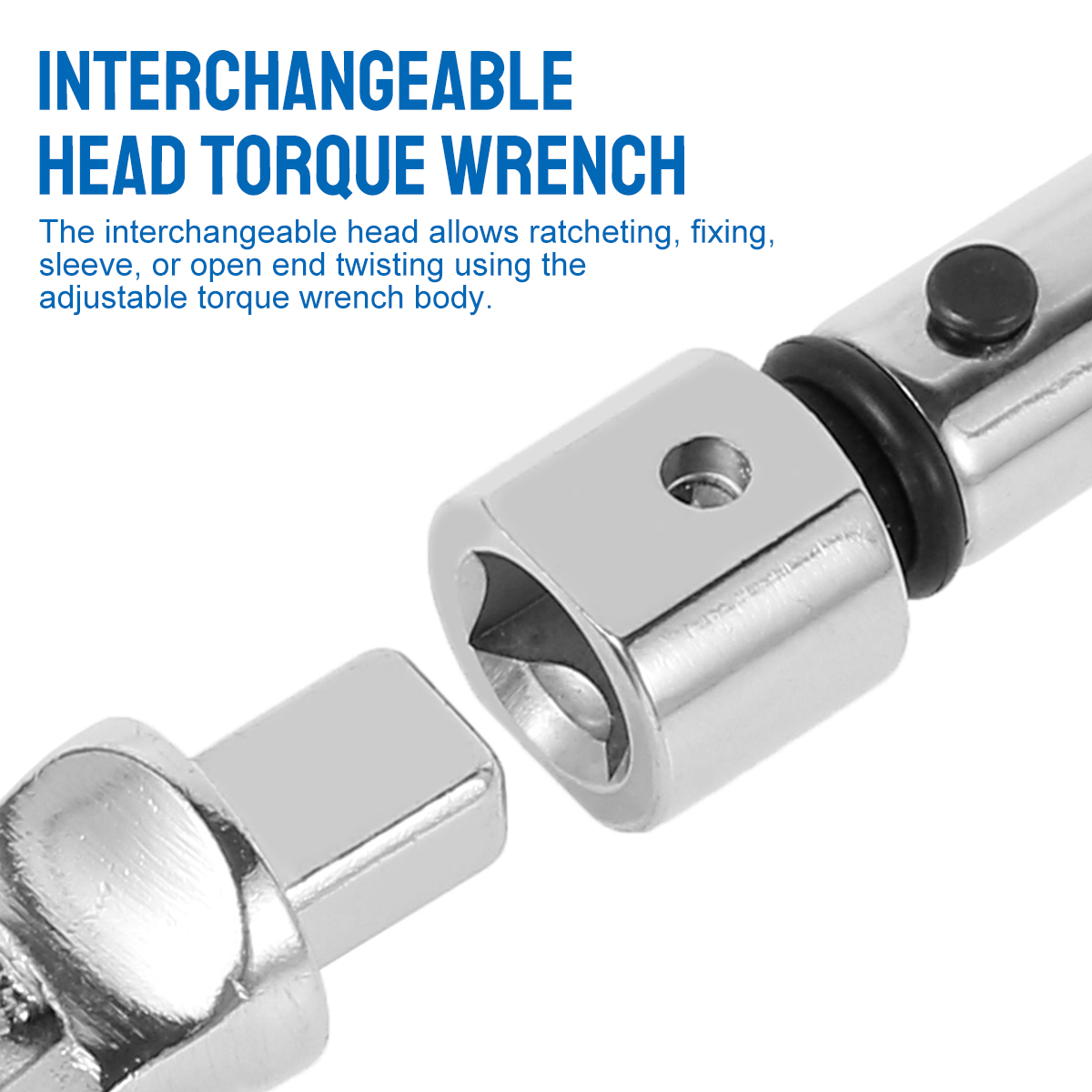 5-25NM Adjustable Torque Wrenc - đánh giá và giá Interchangeable Head Torque Wrench Open