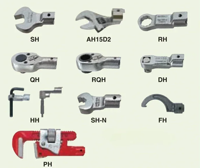 1PCS   SH15D open end torque t - đánh giá và giá Interchangeable Head Torque Wrench Open